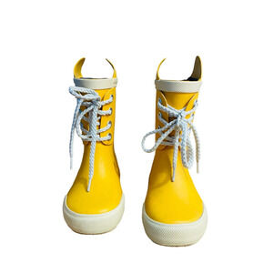 Didriksons1913 Wellingtons Splashman Kids Yellow Rain boots Windproof Size 5